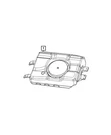 Genuine Mopar Sub Woofer Speaker 5064609AC. Fixed Price $494.91.
