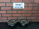 2008-2011 Dodge Challenger Round 6.5" Audio Sound Speaker Set 68025300AA. Fixed Price $64.00.