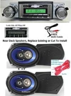 1973-1977 Monte Carlo Stereo Radio + Classic X Speakers 630. Fixed Price $438.00.