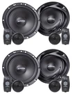 (2) Pairs Autotek SM65C 6.5" 300W Car Component Speakers W/ In-line Crossovers. Fixed Price $84.95.