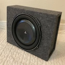 Jl Audio 13TW5-3 Shallow 13.5" 3-OHM Subwoofer With Sealed Truck Box. Fixed Price $600.00.