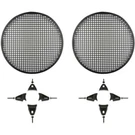 The Install Bay 85-9010 Universal 10" Waffle Grille For Car Audio Speaker (pair). Fixed Price $19.95.