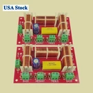 2PCS 3 Way Audio Frequency Divider Treble + Midrange Bass Crossover Speakers. Fixed Price $23.67.