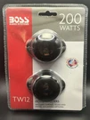 Boss Audio Systems 200 Watts TW12 1" Dome Tweeters With Mounts - Brand New. Fixed Price $35.00.