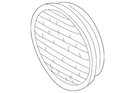 Genuine Bmw Speaker Grille 65-13-8-368-240. Fixed Price $11.08.