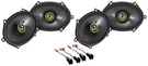 Kicker 6X8" Front+rear Speaker Replacement 2001-05 Ford Explorer Sport Trac. Fixed Price $184.18.