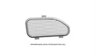 Genuine Gm Medium Dark Pewter Ii Rear Driver Side Speaker Grille 25739955. Fixed Price $32.49.