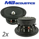 Pair Acoustics 6.5" Midrange Aluminum Bullet Speakers 1200W 4 Car Audio. Fixed Price $89.95.