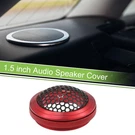 1.5" Car Speaker Grill Cover Mesh Round Subwoofer Guard Rose Red Black. Fixed Price $22.99.