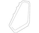 Genuine Audi Speaker Grille 4M0-868-452-MG6. Fixed Price $54.82.