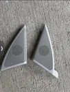 W203 /mercedes 2007 C230 Right & Left Side Door Tweeter Speaker Cover Set Gray. Fixed Price $50.00.