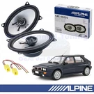SXE-4625S Alpine Speakers Coaxial Front 10X15 150W For Lancia Delta Hf. Fixed Price $158.72.