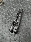 Custom Black Hand Engraved Bullet Antenna. Fixed Price $190.00.