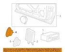 Chrysler Oem 97-99 Dakota Instrument Panel Sound System-speaker 56043120AC. Fixed Price $50.81.