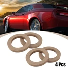 Pcs 4" Universal Auto Wooden Khaki Car Speaker Subwoofer Mounting Spacer Rings. Fixed Price $27.39.
