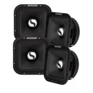 (2-PAIRS) Kicker 49ST7MR4 1000W Rms Series 7" Square Midrange. Fixed Price $299.98.