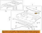 Gm Oem 14-17 Cts Rear Body Floor Interior Trim-speaker Grille 23207838. Fixed Price $57.29.