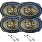For 2009-2025 Dodge Ram 1500 6"X9" Speakers Front & Rear Doors Watts. Fixed Price $129.99.