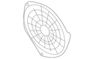 Genuine Bmw Speaker Grille 51-41-8-264-143. Fixed Price $58.96.
