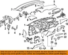 Gm Oem 15-20 Suburban Instrument Panel-speaker Grille 22883583. Fixed Price $35.62.
