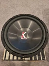 Old School Kicker C12A Competition Series Subwoofer Svc 4. Fixed Price $400.00.