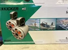 Kicker 45KMTC65W Marine / Boat 6.5" Wakeboard Tower Speakers Led Light White. Fixed Price $499.00.