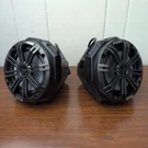 Kicker KM61 6.5" Marine Speakers With Ssv US2-C65K Pods No Clamps. Fixed Price $349.99.