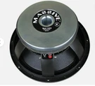 Massive Audio MC12II 12" 400W Rms 8 Ohm Mid Range Speaker. Fixed Price $133.88.
