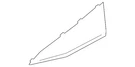 Genuine Audi Speaker Grille 4KE-035-144. Fixed Price $33.13.