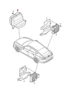 Genuine Audi E-tron Gt F83 Speaker Box Rear 9J1035915A. Fixed Price $411.92.