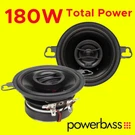 Powerbass 3.5" 8CM 2-WAY Coaxial Car Speakers 180W Total S-3502 Pair. Fixed Price $47.18.