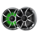 Wet Sounds RECON6-S-RGB Led 6.5" 60 Watt Rms Speakers Silver Xs Grilles Pair. Fixed Price $209.99.