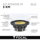 Focal 3KM Midrange Series K2 Power (single) Driver 80MM 120W 60W.RMS. Fixed Price $377.07.