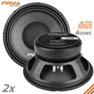 2X Prv Audio 10W650A-4 Midbass Alto Car 10" Speakers Ohm 10A Pro 1300W. Fixed Price $155.82.