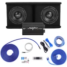 Skar Audio Dual 8" 1400W Sdr Series Bass Pkg W/ Loaded Sub Box - Amp Wire Kit. Fixed Price $479.99.