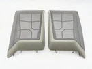 1986 - 1991 Mercedes W126 560SEL Rear Speaker Grille Cover Both Sides Pair Gray. Fixed Price $299.99.