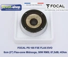 Focal Ps 165F3E 80MM(3 Midranges From New Flax-evo 3-WAY Kit; Pair (2 Pcs). Fixed Price $199.00.