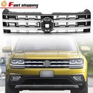 Chromed Grille Front Bumper Upper For 2018 2019 2020 Volkswagen Atlas W/V6. Fixed Price $87.99.