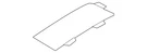 Genuine Nissan Speaker Cover 28176-9JL0A. Fixed Price $29.70.