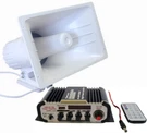 Pa Power Horn Speaker 100 Watt Indoor Outdoor 80W W/ Bluetooth Audio Amplifier. Fixed Price $66.96.