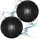 Pqn Audio 5IN Dual Cone Waterproof Marine Speakers 2 Pack RV610-4BK Black. Fixed Price $49.99.