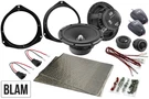 Abarth, Citroen, Fiat, Vauxhall 165MM (6.5 Inch) Complete Blam Speaker Upgrade. Fixed Price $250.49.