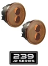 Jw Speaker 239 J2 3.5 Round Jeep Jk Led Turn Signal Pair Amber 0346483 (201K). Fixed Price $148.75.
