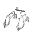 Genuine Mopar Speaker Enclosure 8AK28TX7AA. Fixed Price $198.00.