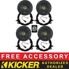 Kicker CSC654 6.5" Oem Speaker Replacement Full Kit For Toyota RAV4 2019-2024. Fixed Price $199.98.