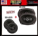 Precision Power SD.694 500W 4-WAY 6"X9" + SD.653 6.5" 300W 3-WAY Car Speaker. Fixed Price $94.95.