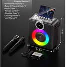 Karaoke Machine For Adults, 200W Retro Leather Portable Bluetooth Speaker With. Fixed Price $289.99.