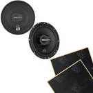 Massive Audio MX65S 6.5" Series Coaxial Speakers With Sound Damping. Fixed Price $67.48.
