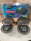 Vintage Audiovox Rampage TRY-36 6" 3-WAY Car Stereo Speakers 120W Nos New Box. Fixed Price $39.99.