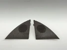 94-00 Mercedes Benz W202 C230 Class Dashboard Speaker Covers Oem Set Brown. Fixed Price $94.99.